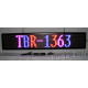 Affordable LED TBR-1363 Tri Color Window Scrolling Sign, 13 x 63